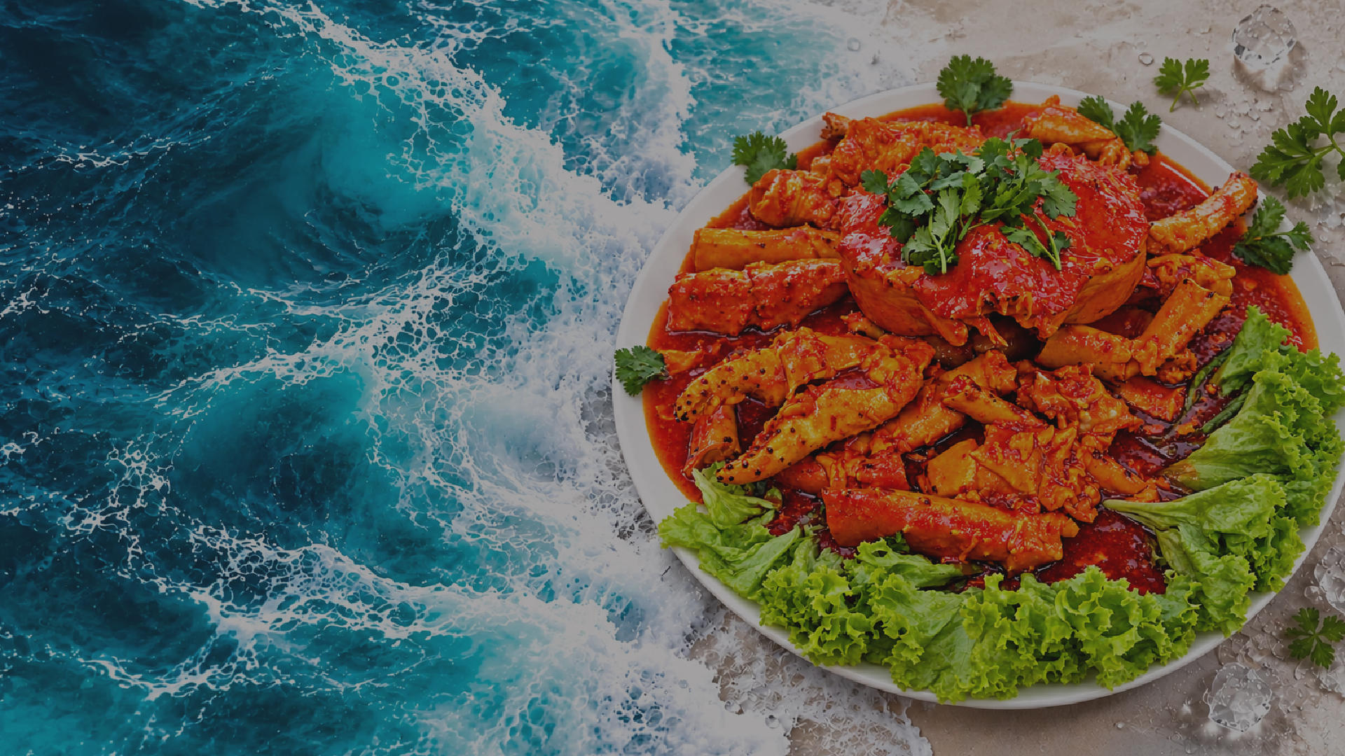 Signature seafood dish